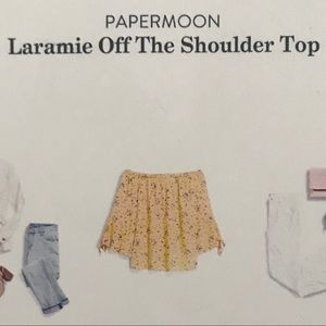 NWT Stitch Fix Papermoon Laramie Top